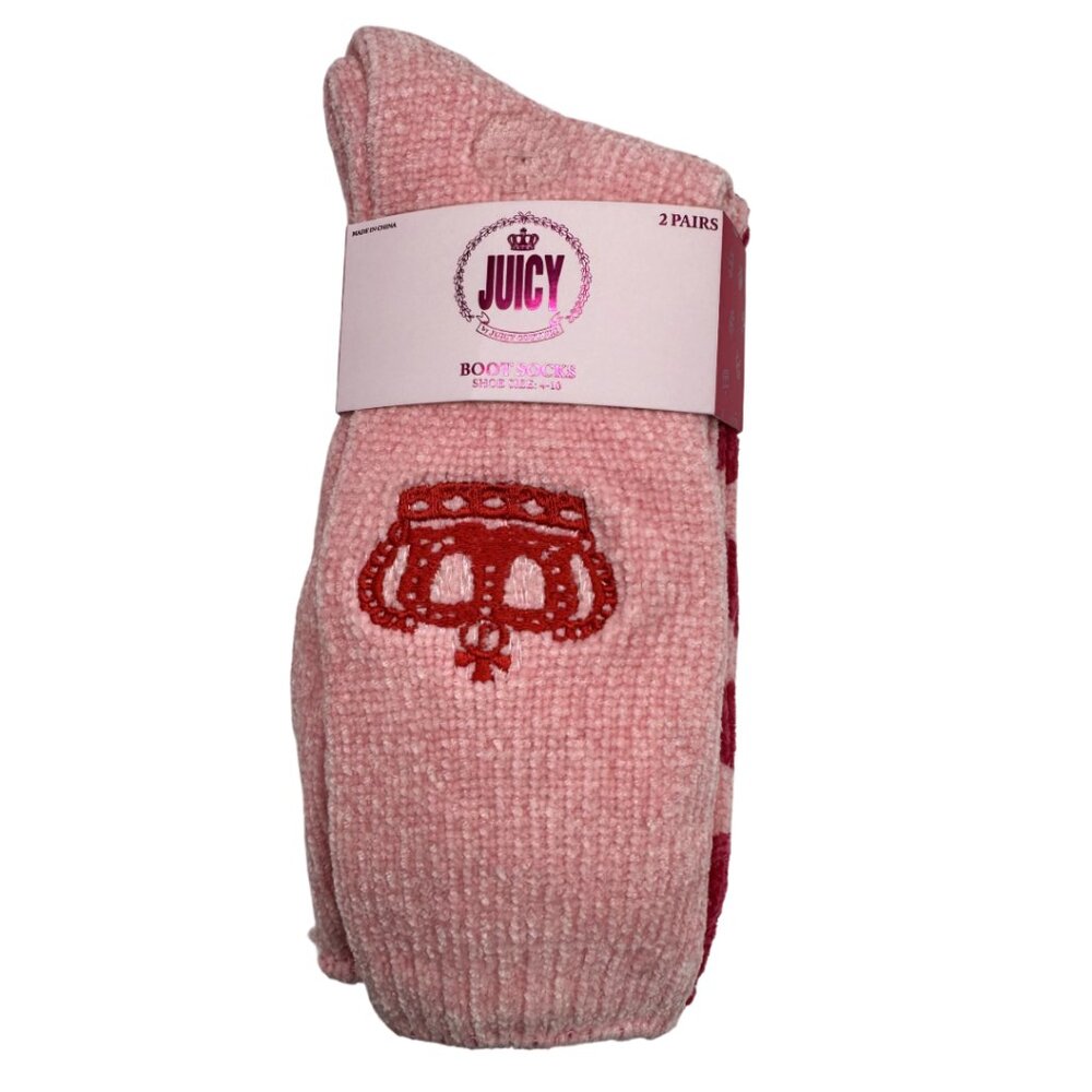 Juicy Boot Socks 2 Pairs Size:9-11